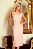 Vestido SARA Cintura Subida - Rosa Pastel