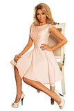 11787-5-157-7 Dress MARTA with lace - peach-5