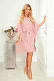14509-3-287-11 SOFIA Butterfly dress - dirty pink-3