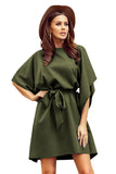 19269-7-287-13 SOFIA Butterfly dress - KHAKI-7
