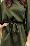 19269-5-287-13 SOFIA Butterfly dress - KHAKI-5