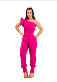 Conjunto Feminino Blusa Manga Única Com Calças Nath