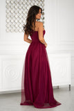 Vestido Cerimonia, Vestido Fenda, Vestido Festa, Vestido Gala, Vestido Longo, Vestido Racha, Vestido Vermelho, Vestido Cherry Red, Lizzie Concept Store