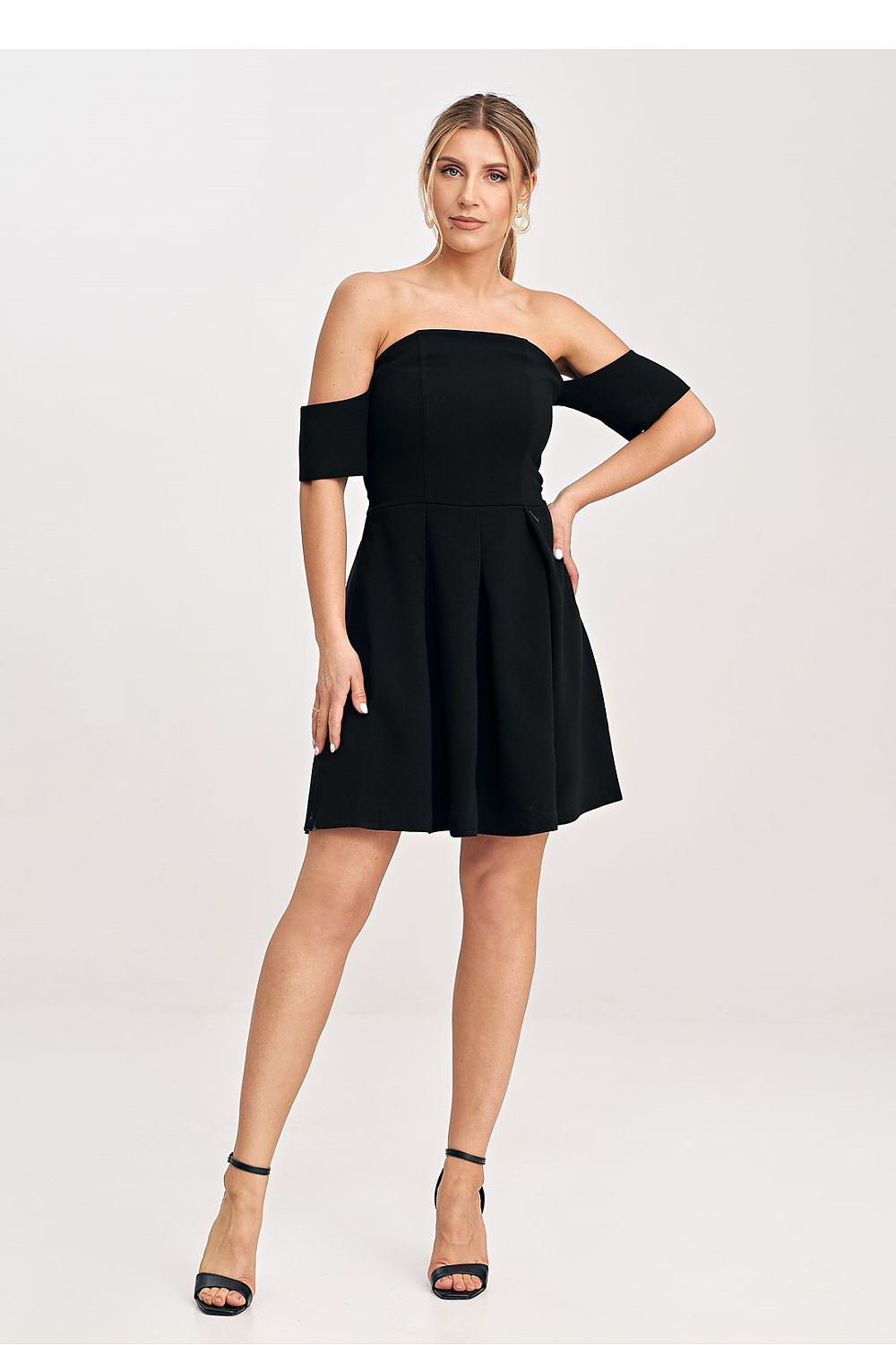 Vestido Preto Vestido Ombros a Mostra Vestido Noite Vestido Night out Vestido Night Vestido Festa Vestido de Noite Vestido Curto Dress Night