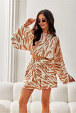 Blusa Animal print Top Cropped Verão Bianca