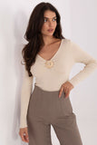 Camisola Feminina Bege Beatrice